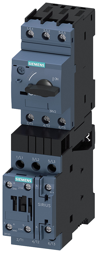 Siemens SIRIUS 3RA21 Motoraftakking, directstarter, S0, 23-28a, DC 24V, 150ka