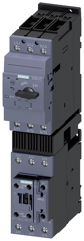 Siemens SIRIUS 3RA21 Motoraftakking, directstarter, S2, 28-36a, ac 230V/50HZ, 100ka