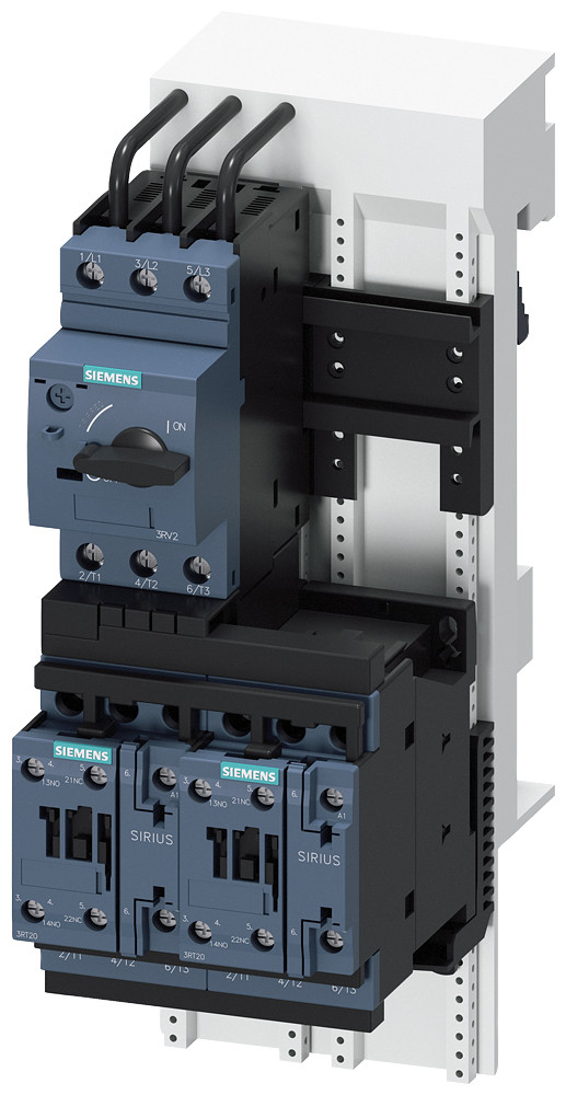 Siemens SIRIUS 3RA22 Motoraftakking, omkeerstarter, S0, 23-28a, ac 230V/50HZ, 150ka