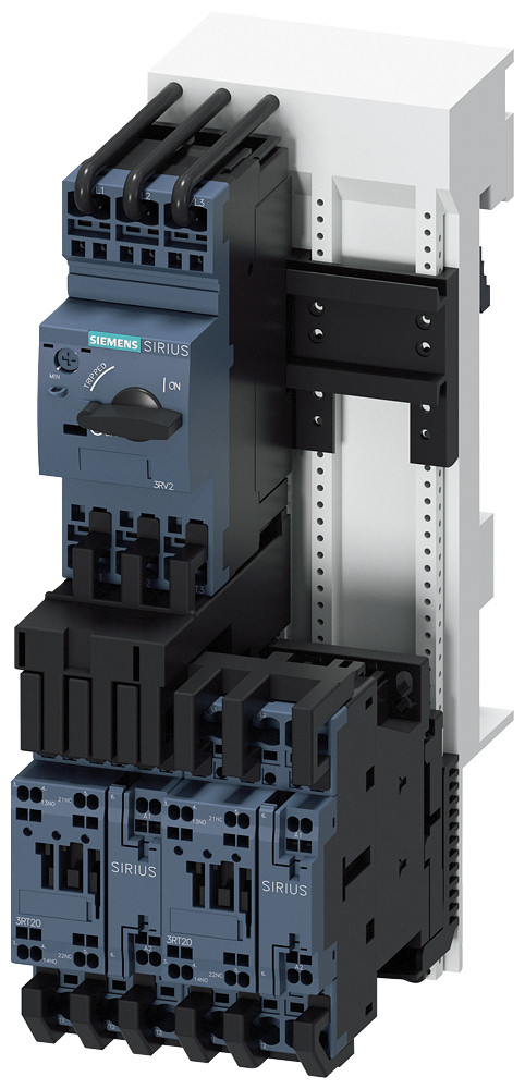 Siemens SIRIUS 3RA22 Motoraftakking, omkeerstarter, S0, 23-28a, ac 230V/50HZ, 150ka