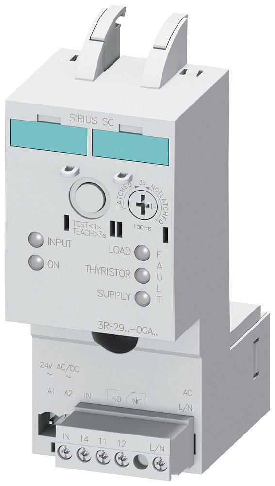 Siemens Load Monitoring current range 90 A 400-600 V/24 V ac/DC