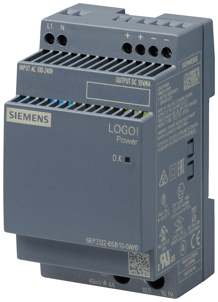 Siemens Logo!power 15 V/4 A