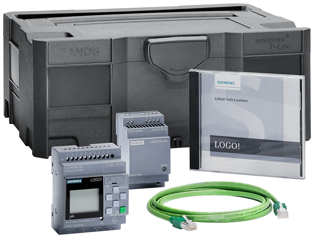 Siemens Logo! Starterkit 12/24rce packed in tanos box