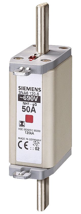 Siemens LV HRC fuse smeltpatroon (mes) NH1 combikenmelder 200a