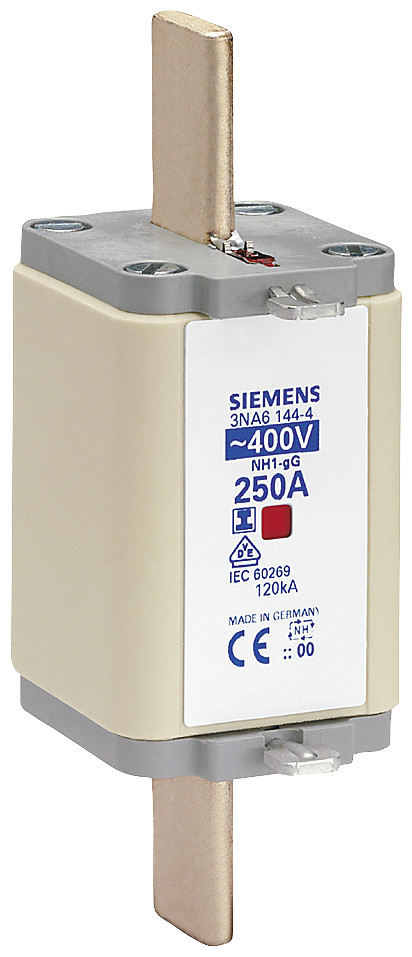 Siemens LV HRC fuse smeltpatroon (mes) NH1 combikenmelder 250a