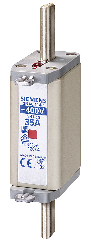 Siemens LV HRC fuse smeltpatroon (mes) NH1 combikenmelder 200a
