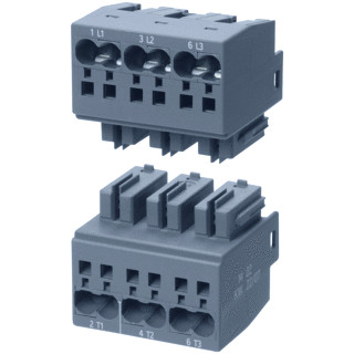 Siemens Aansluitklem voor hoofdkabel 3P din-rail 0-aansluitingen