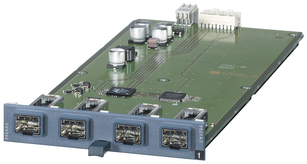 Siemens SCALANCE MM992-4SFP Media Module MM992-4SFP, 4X 100/1000 MBPS for SFP plug-in transceiver