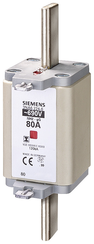 Siemens LV HRC fuse smeltpatroon (mes) NH2 combikenmelder 250a