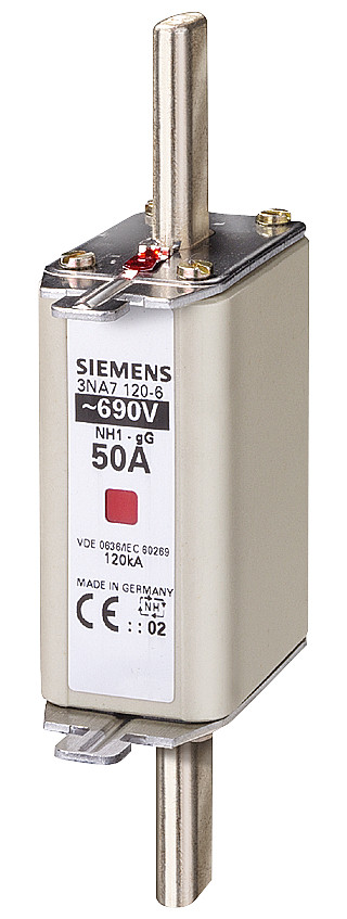 Siemens Meszekering smeltpatroon (mes) NH1 combikenmelder 125a