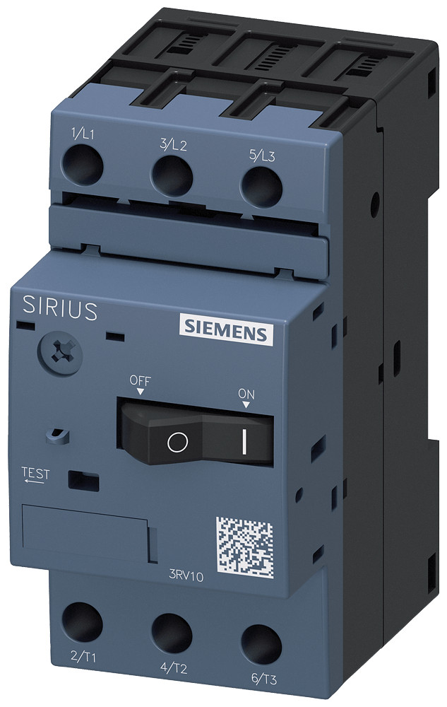 Siemens Motorbeveiligings schakelaar.0.55-0.8a/10a S00,schroef