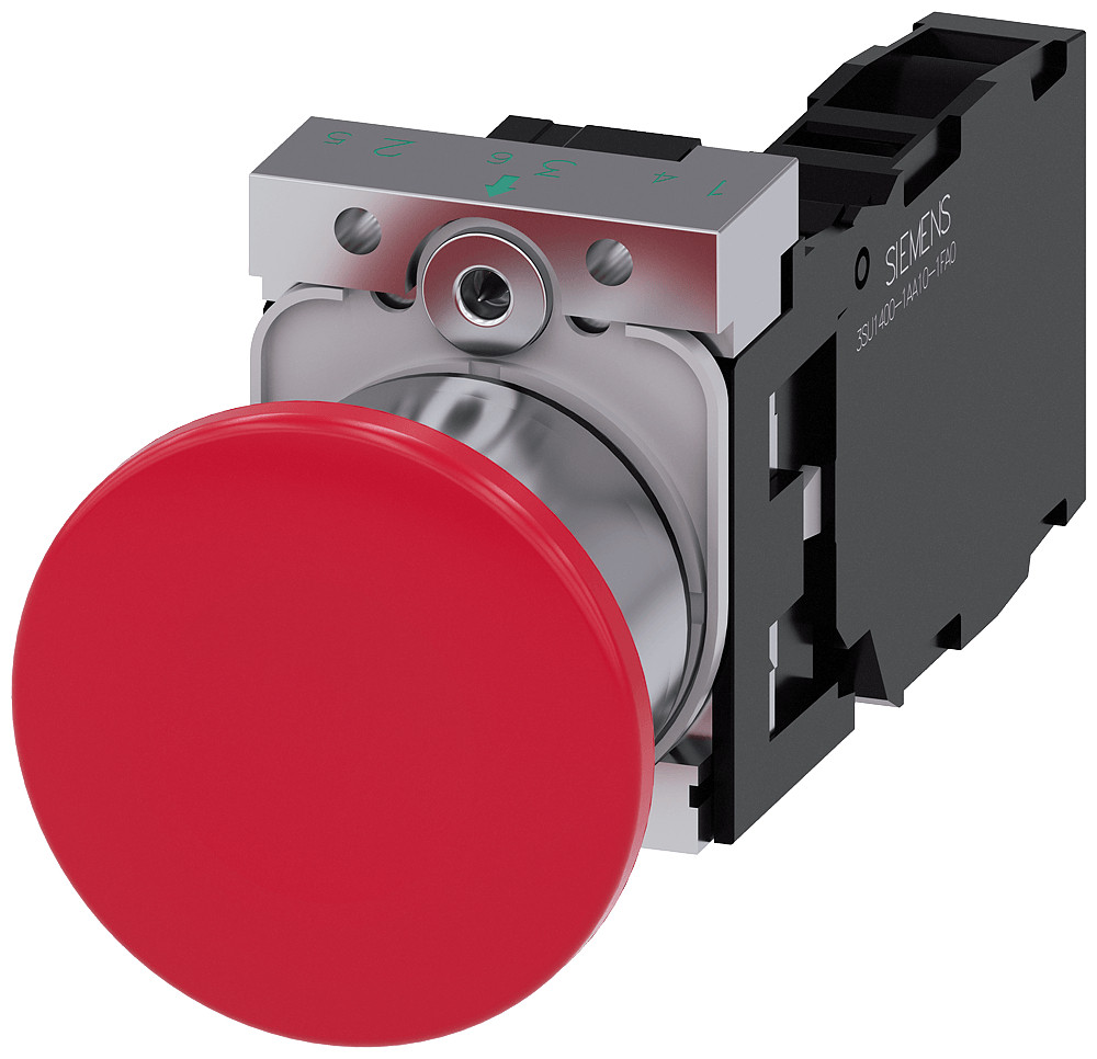 Siemens DRUKKNOP 3SU11501BA201FA0 Siemens DRUKKNOP 3SU11501BA201FA0