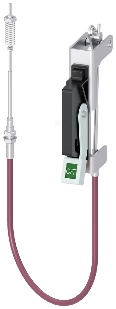Siemens SENTRON 3VA9 Bedieningseenheid Met bowdenkabel max-flex, complete bouwset kunststof