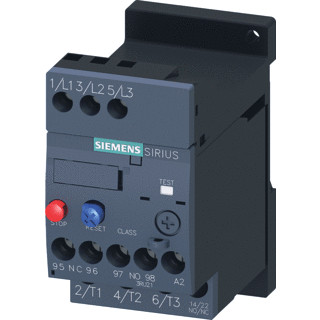 Siemens Therm.overbel.rel.3.5-5.0 A S00,los opst.schroef,H/A-reset