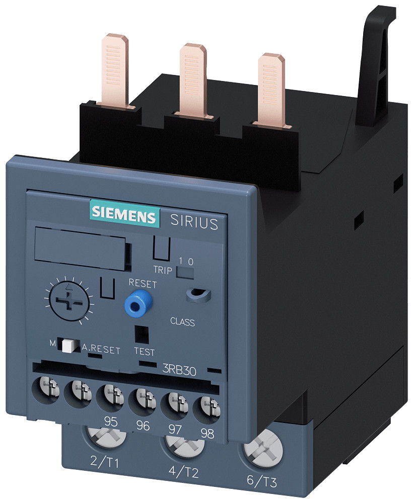 Siemens SIRIUS 3RB3 Overbelastingsrelais 12,5-50 A ter motorbeveiliging, class 20e