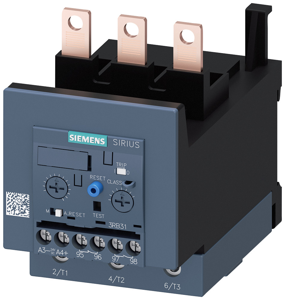 Siemens SIRIUS 3RB3 Overbelastingsrelais, 12,5-50 A, ter motorbeveiliging, S3, class 5e-30