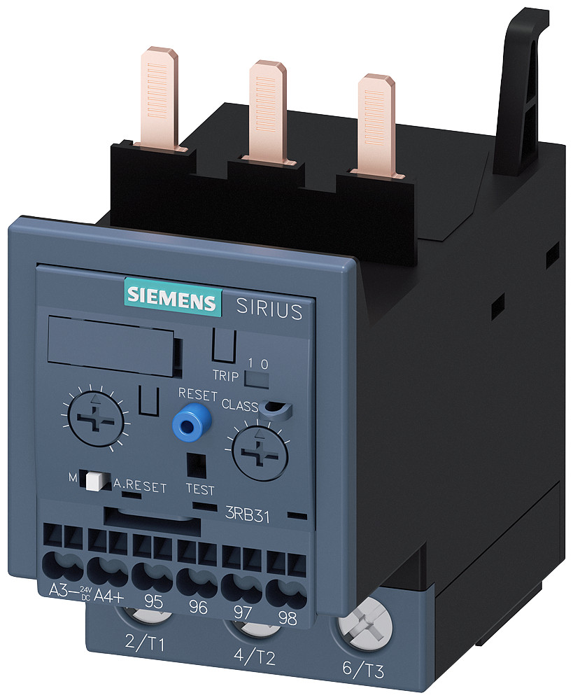 Siemens SIRIUS 3RB3 Overbelastingsrelais, 20-80 A, ter motorbeveiliging bouwgrootte S2, CL