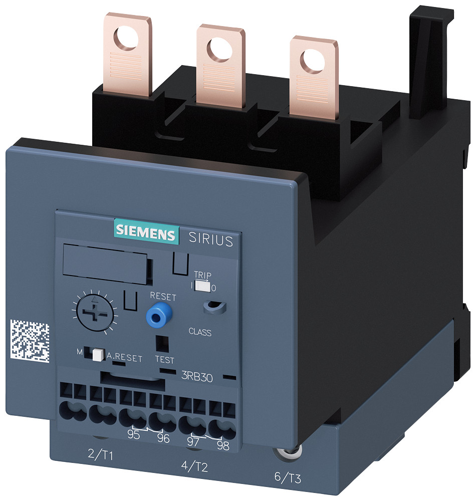 Siemens SIRIUS 3RB3 Overbelastingsrelais, 32-115 A, ter motorbeveiliging, S3, class 10e, C