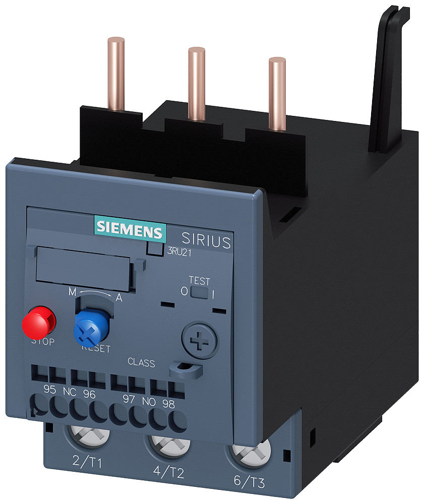 Siemens SIRIUS 3RU2 Overbelastingsrelais 5,5-8 A motorbeveiliging, S2, class 10, contactor