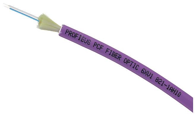 Siemens SIMATIC NET PB PCF standard cable (200/230), plastic, PVC outer sheath, 4X ST, 100