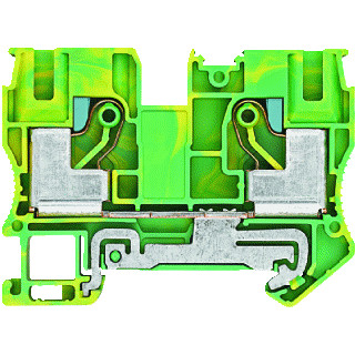 Siemens 8WH6000 verbindingsrijgklem 16MM² eendr. 10MM² meerdr. groen/geel
