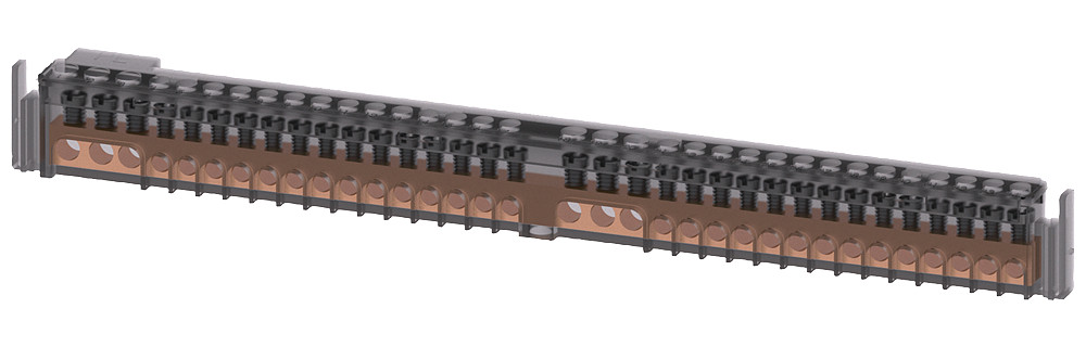 Siemens ALPHA 8GB5 Pe-Klemmenblok schroeftechniek pe = 6 X 16 MM2 en 28 X 10 MM2