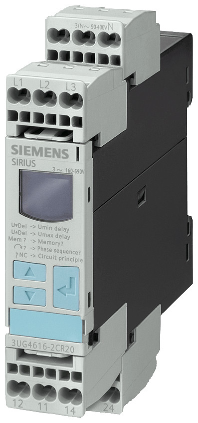 Siemens Fasebewakingsrelais | 3UG45112BQ20