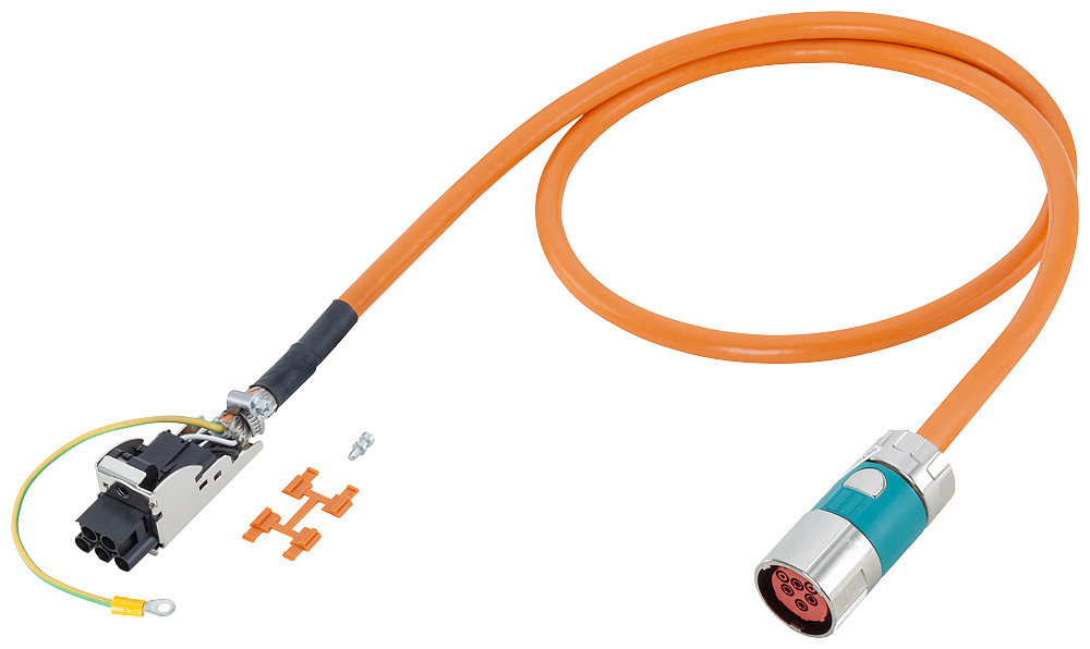 Siemens Cables Power Cable pre-assembled 4X 1.5+(2x1.5) C speed-connect connector SZ.