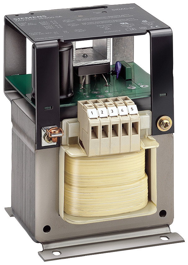 Siemens Power Supply 1-PH. PN(KW) 0.12, upri(v) 400-230 (240)-115 (120)