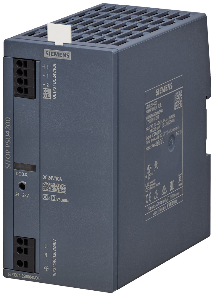 Siemens Power Supply sitop psu4200, 3-phase 24 V DC/10 A