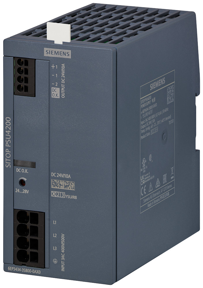 Siemens Power Supply sitop psu4200, single-phase 24 V DC/10 A