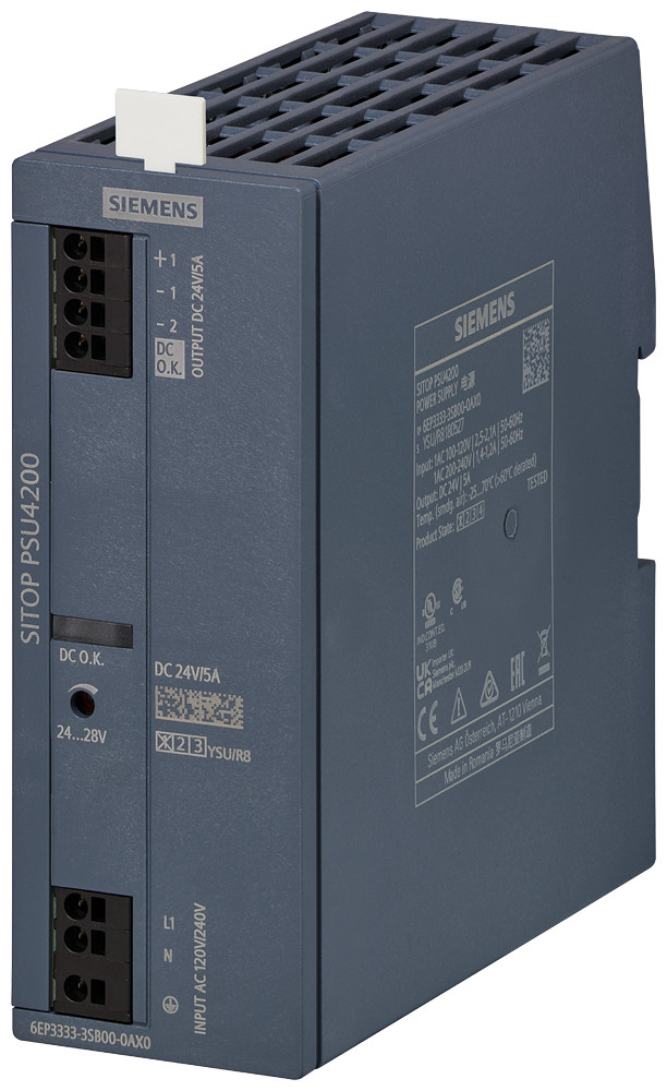 Siemens Power Supply sitop psu4200, single-phase 24 V DC/5 A