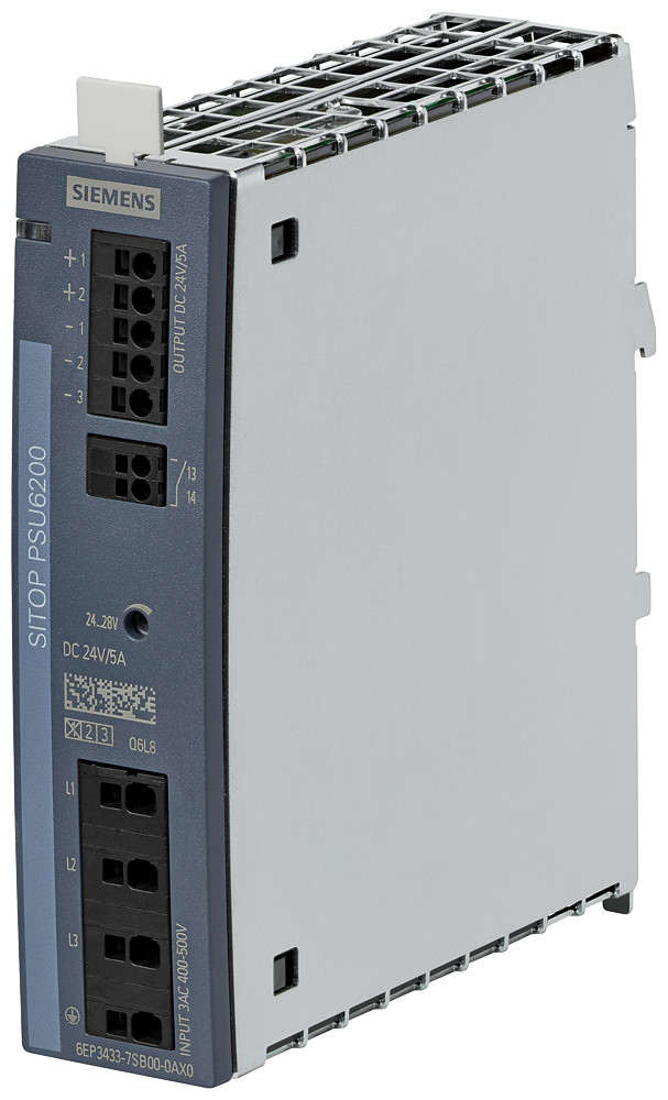Siemens Power Supply sitop psu6200, 3-phase 24 V DC/5 A