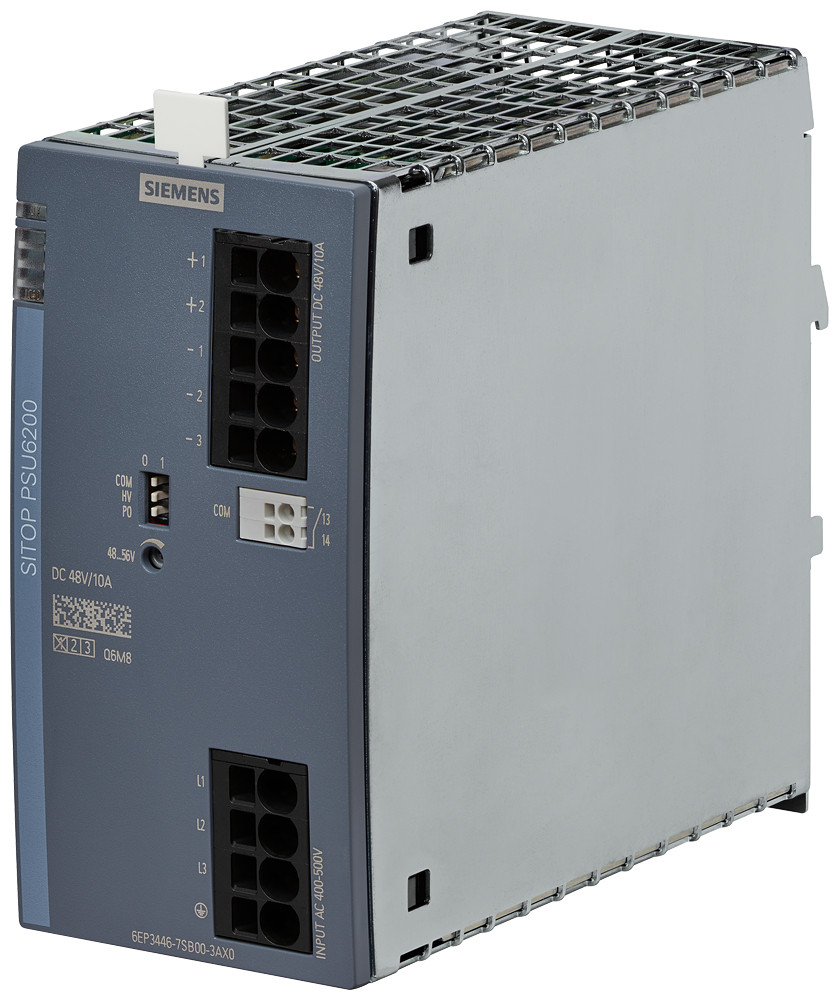 Siemens Power Supply sitop psu6200, 3-phase 48 V DC/10 A