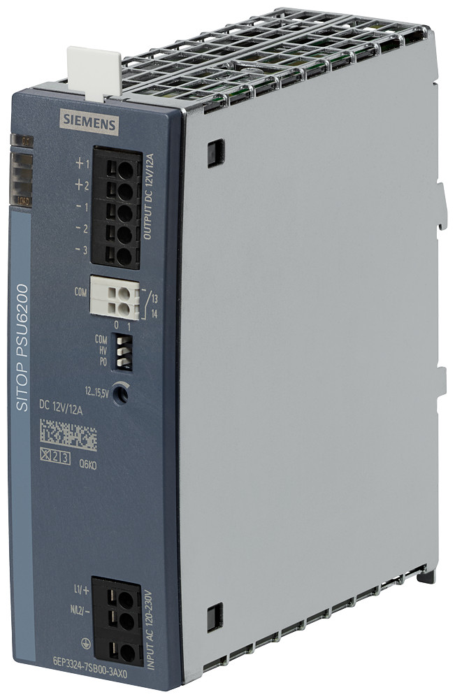 Siemens SITOP PSU6200 Power Supply sitop psu6200, single-phase 12 V DC/12 A