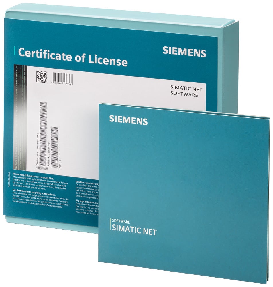 Siemens SOFTNET-IE S7 Powerpack V19 DL Powerpack Softnet-ie S7 V19 extension softnet-ie S7 lean to softnet-ie