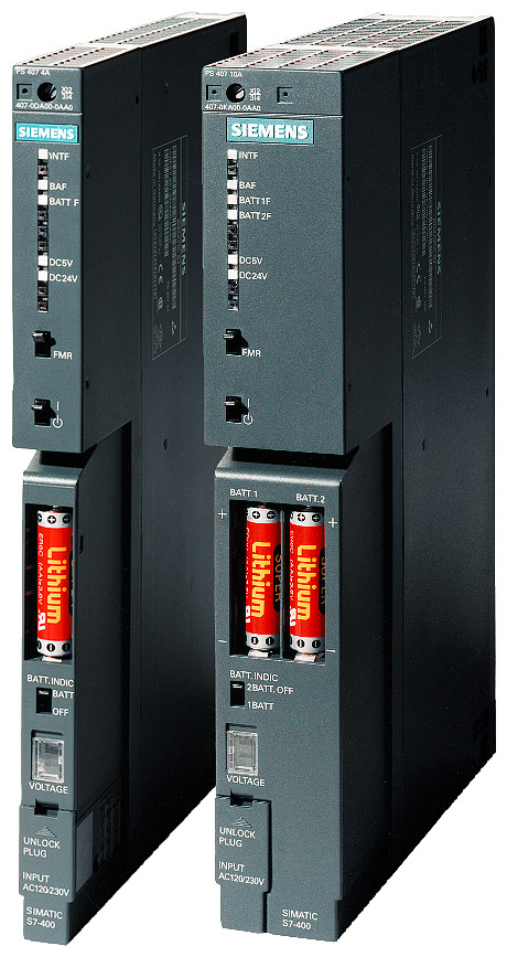 Siemens Powersupp.PS405,DC24/48/60V,DC5V/10a,red
