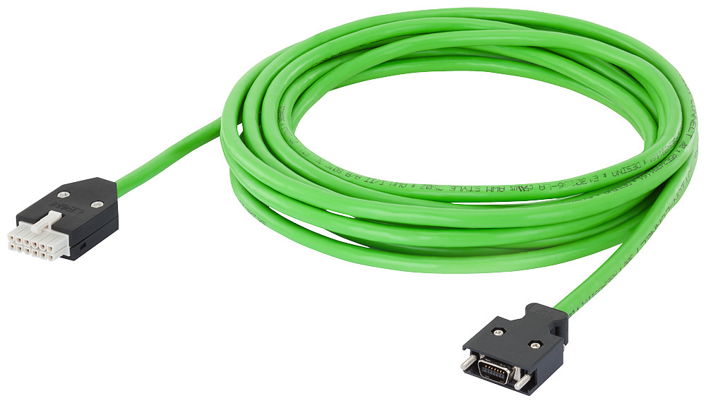 Siemens voorgemonteerde kabels Signaalleiding Geconfigureerd voor incr. encoder