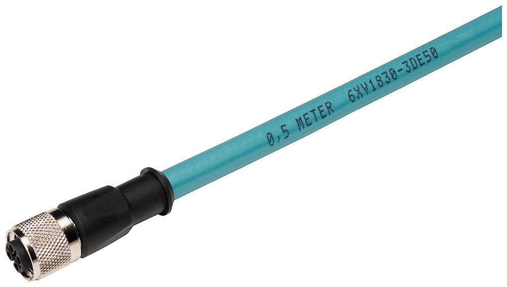 Siemens Profibus M12 connecting cable 0.5 M