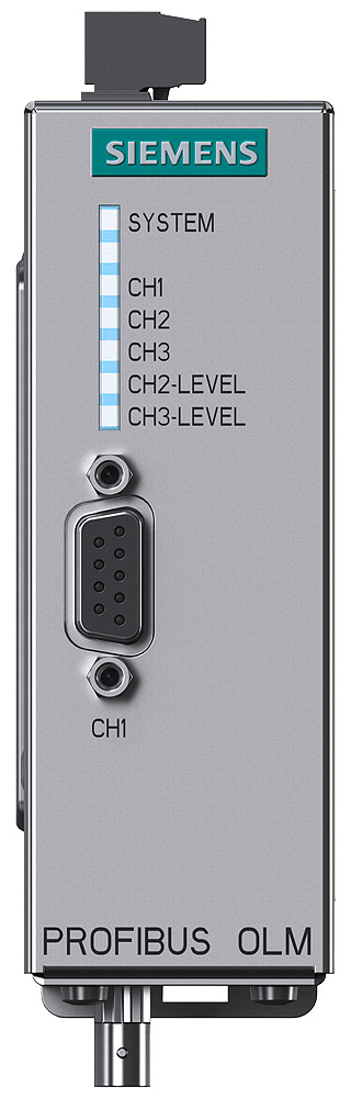 Siemens Profibus Olm/P12 V4.1 optical link module, 1X RS-485, 2X bfoc (plastic