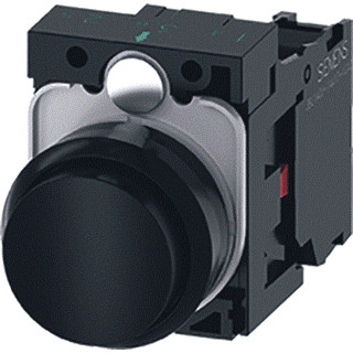 Siemens Pushbutton black