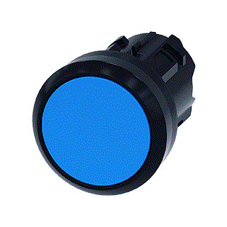 Siemens Drukknop vast blauw ip69k