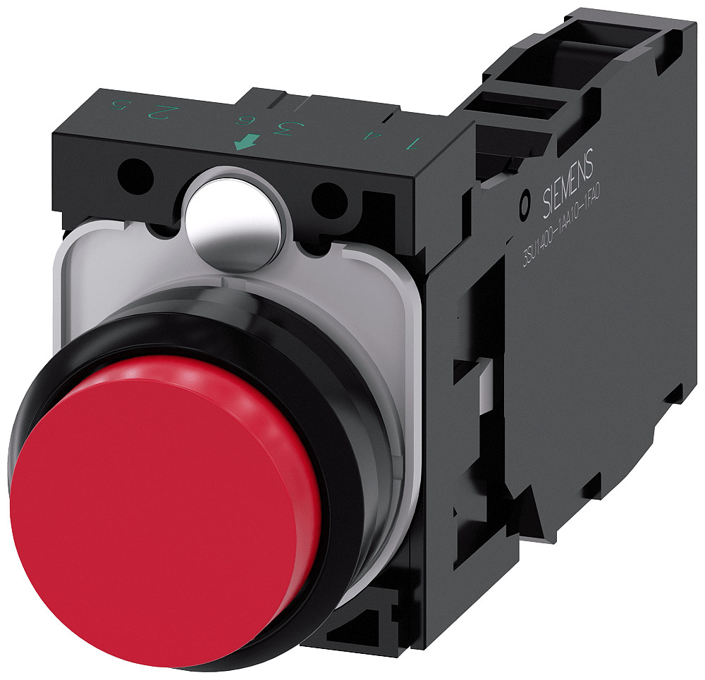 Siemens Pushbutton red