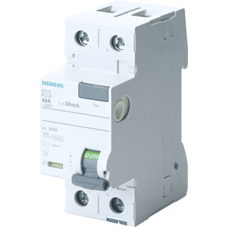 Siemens RCCB A 25/2 10MA 10KA