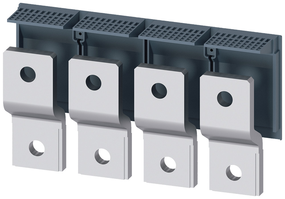 Siemens SENTRON 3VA9 Front Bus connector extended, 4 units, for 3va5/6 400/600
