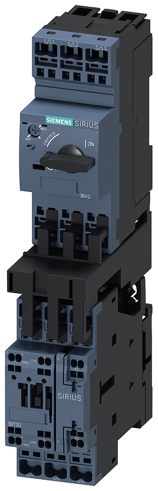 Siemens Load Feeder, direct starter, S0, 5.5-8 A, 230 V ac/50 HZ, 150 ka