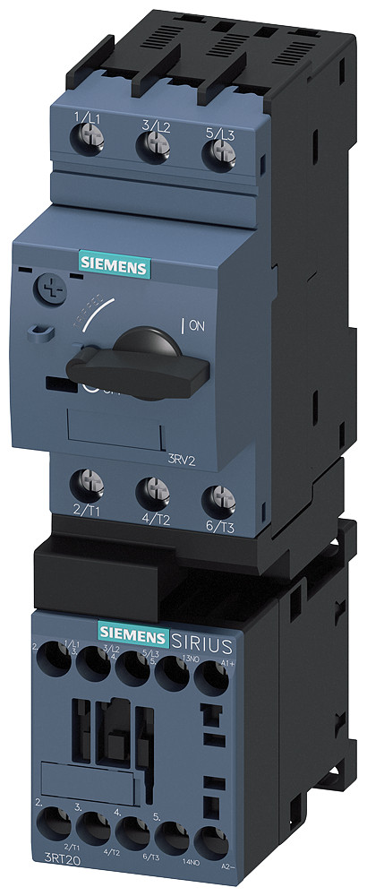 Siemens Load Feeder, direct starter, S00, 0.14-0.2 A, 24 V DC, 150 ka