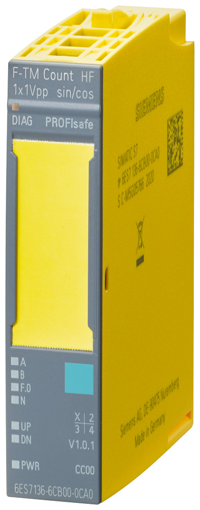 Siemens Simatic Et 200SP F-TM count 1x1vpp sin/cos HF V1.0