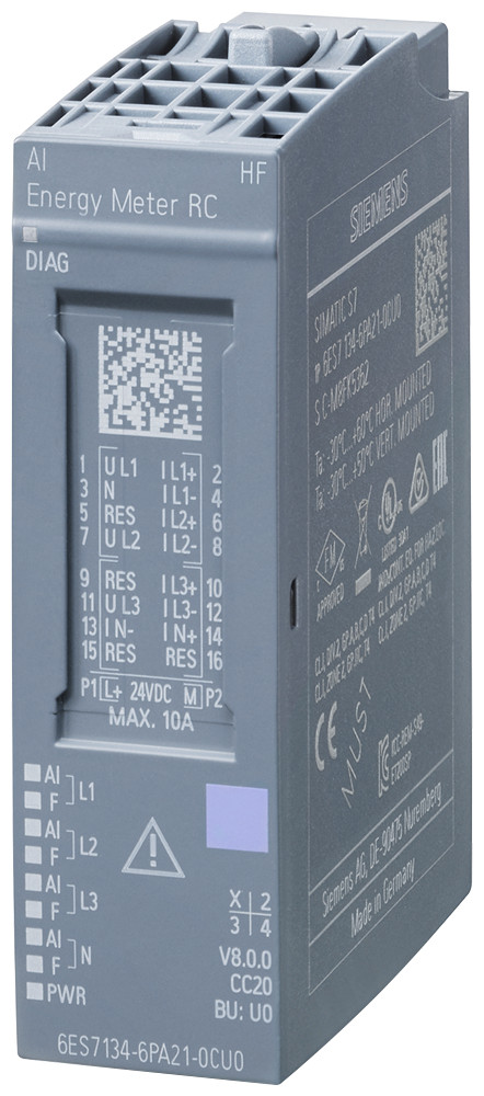 Siemens Simatic Et 200SP ai energy meter RC HF