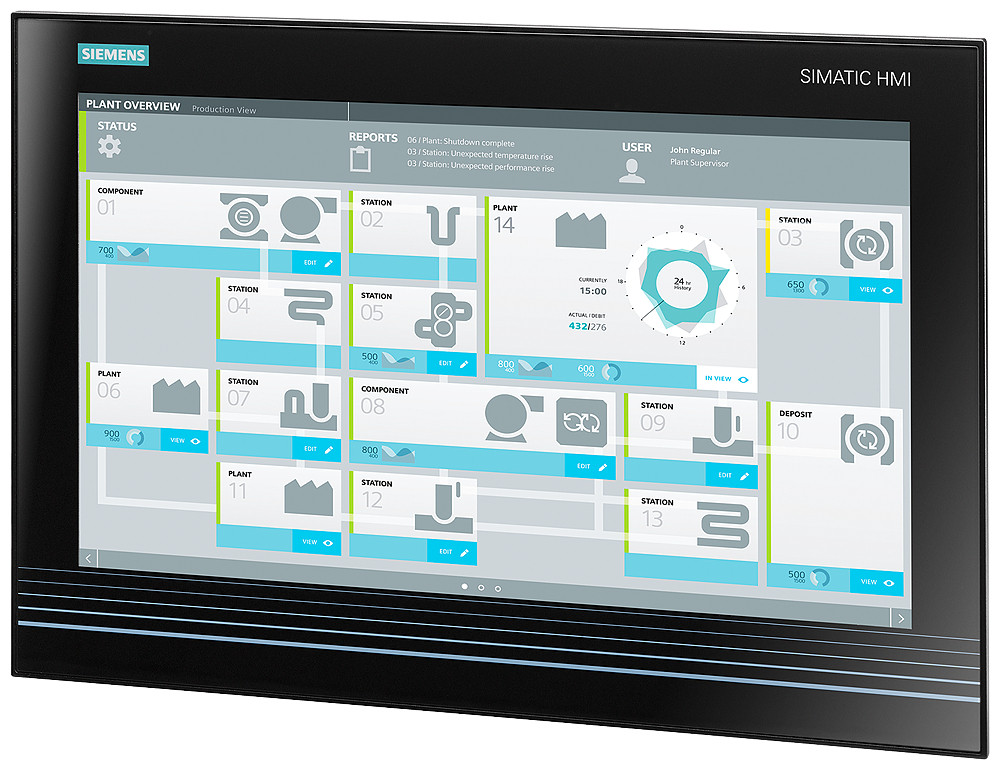 Siemens Simaticipcifp190019multi-Touch,extendedversionmarineapproval